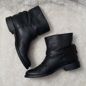 Madewell Lowrider moto Biker leather boot